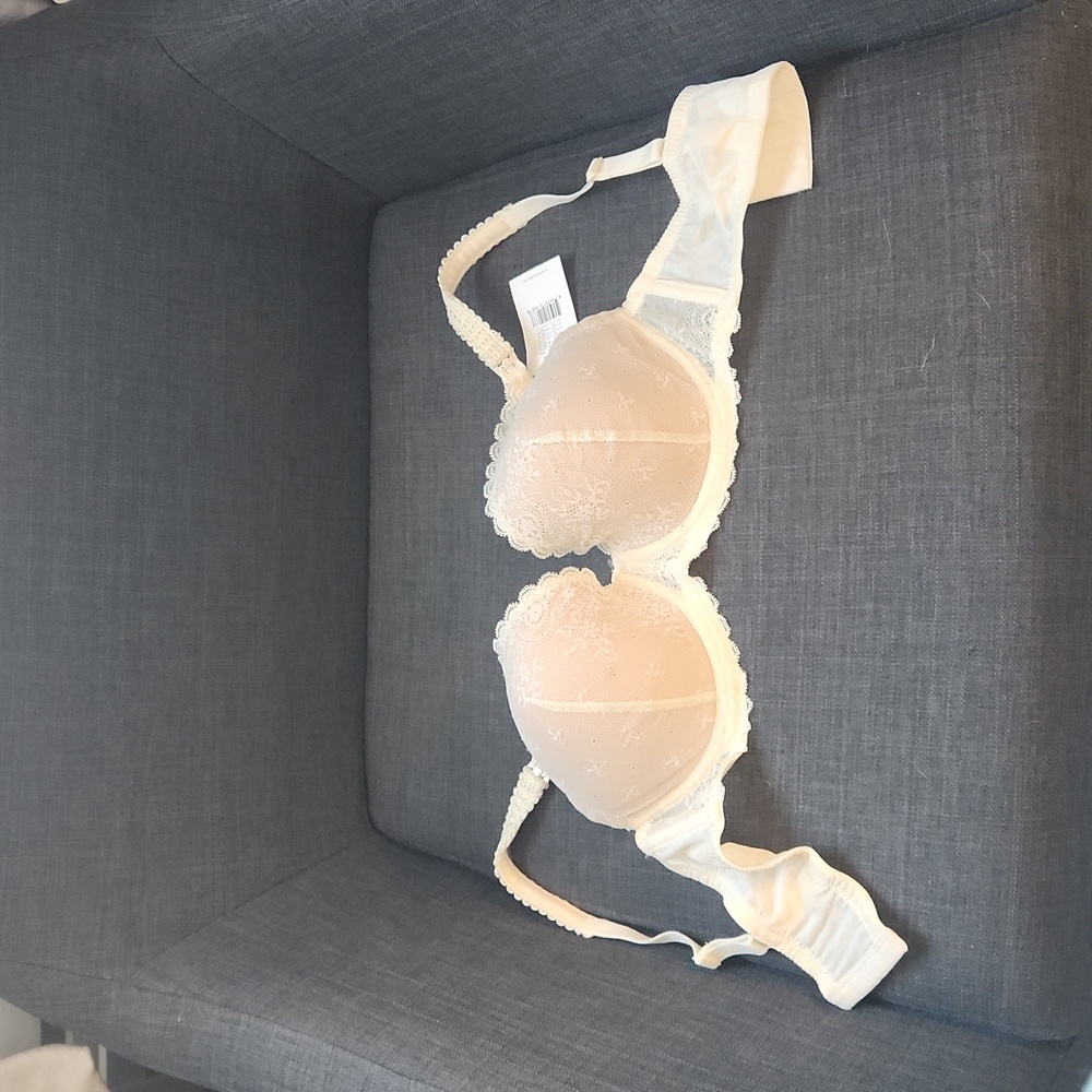 NWT Le Mystere nursing bra 36D ivory
